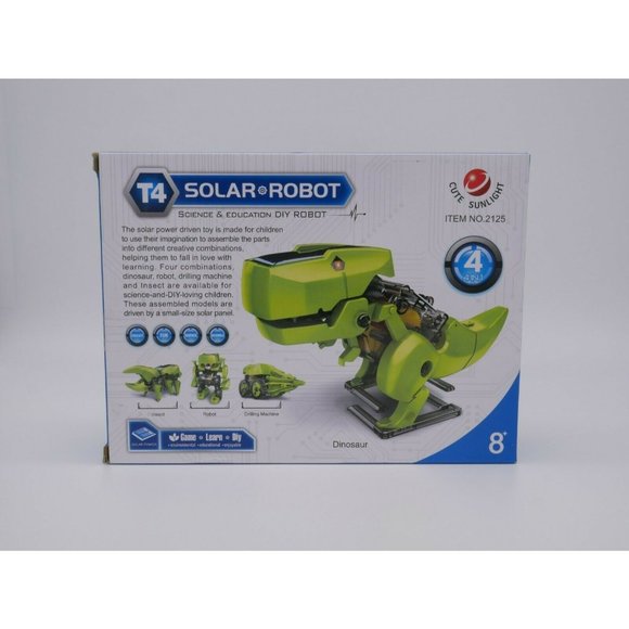 T4 Solar Robot Educational Toy Kit - Picture 1 of 4